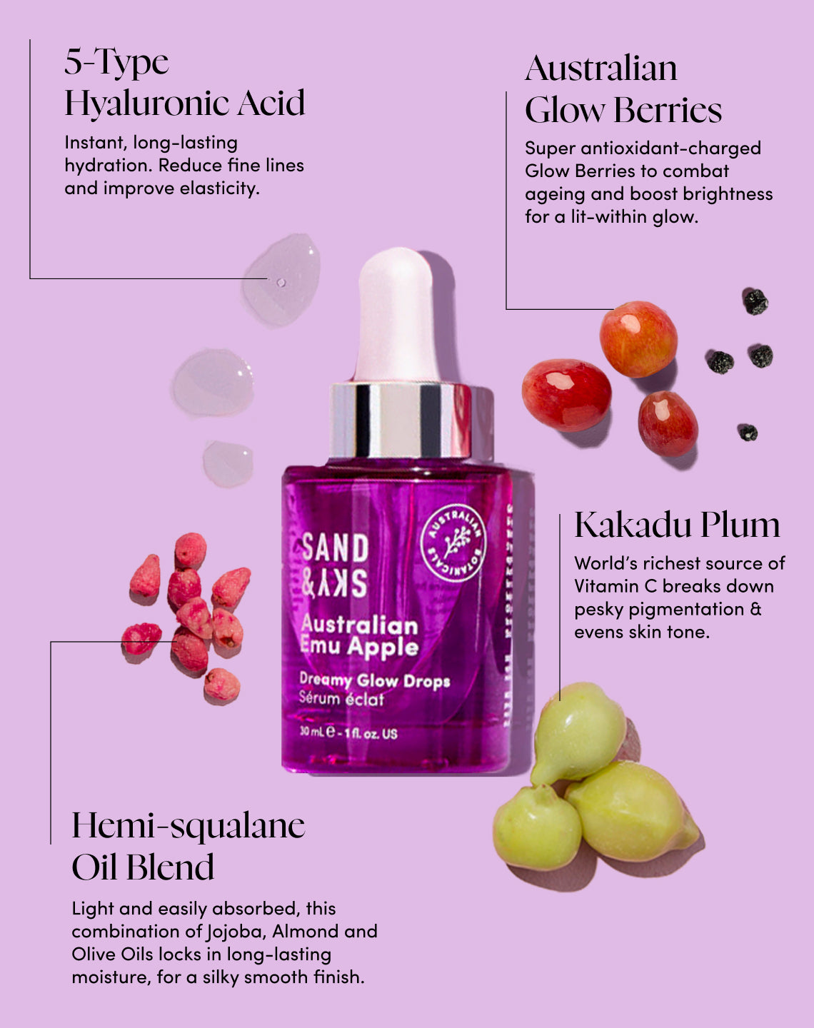 Australian Glow Berries Dreamy Glow Drops