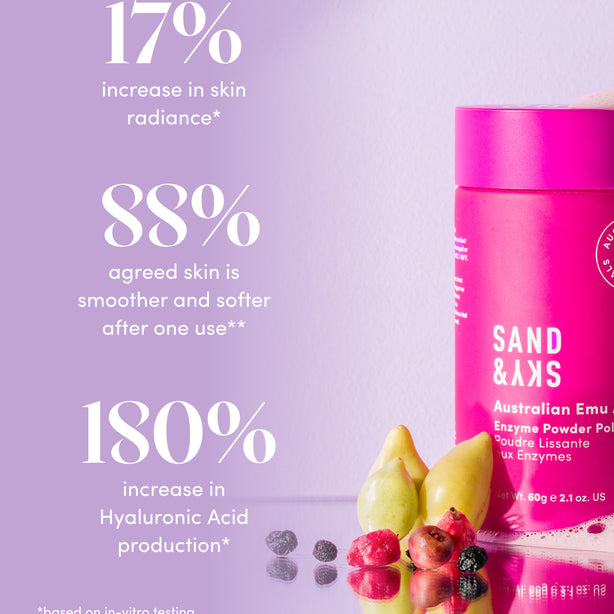 Australian Glow Berries Enzyme Powder Polish