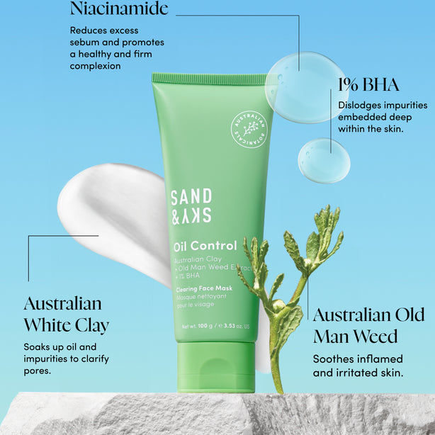 Oil Control Clearing Face Mask