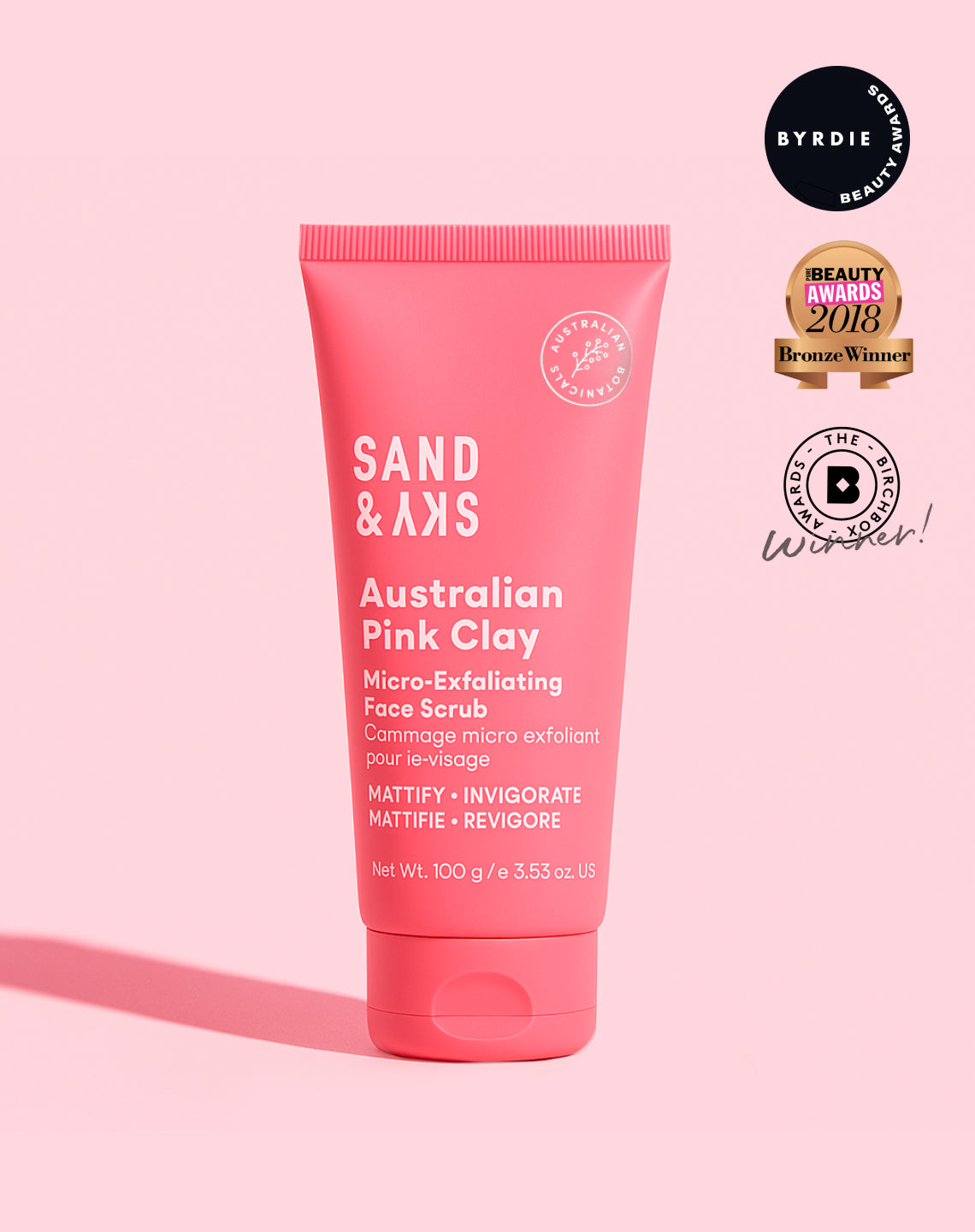 Australian Pink Clay Flash Perfection Exfoliator