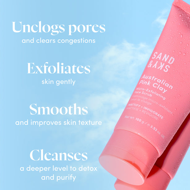 Australian Pink Clay Flash Perfection Exfoliator