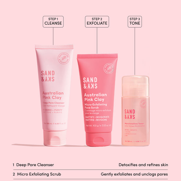 Australian Pink Clay Flash Perfection Exfoliator