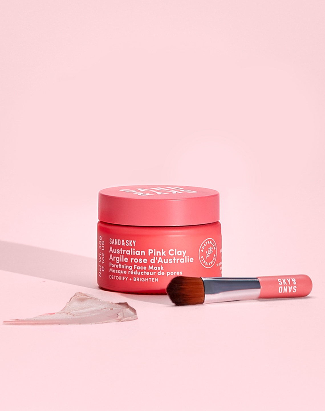Australian Pink Clay Face Mask Travel Size